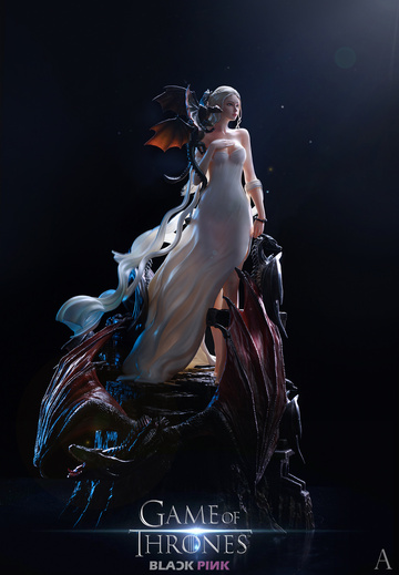 Daenerys Targaryen (Beautyful Dragon Mother), Game Of Thrones, Individual Sculptor, Pre-Painted, 1/5